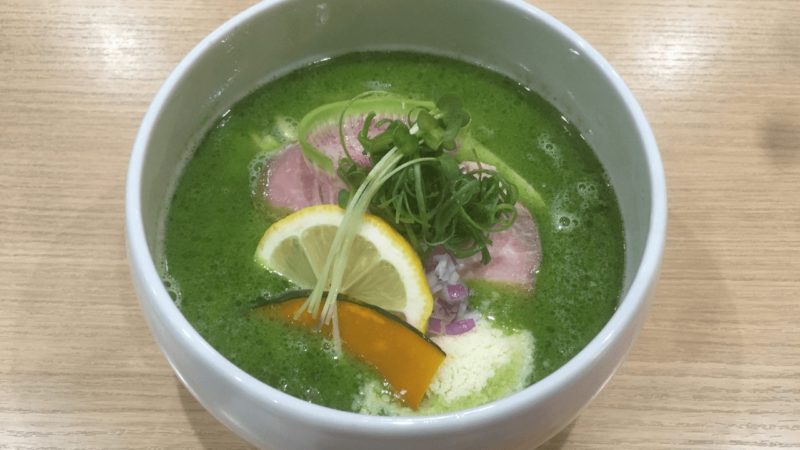 鶏soba 㐂咲 きさき バジル 白湯 ジェノベーゼ 福井